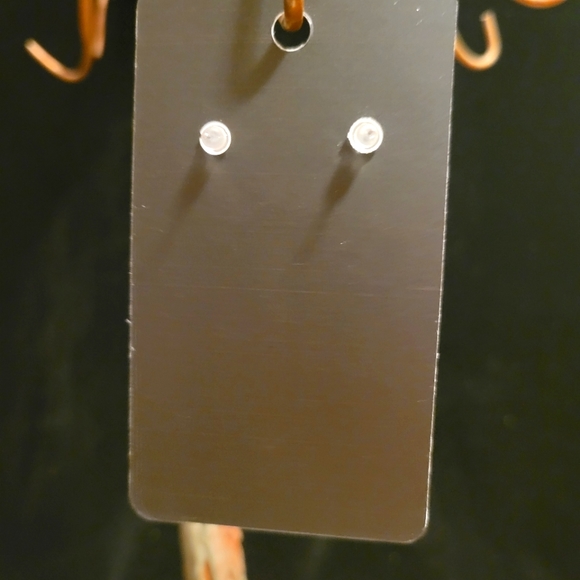 2/$20 X-Mas Resin Wine Bottle Earrings - Picture 2 of 4